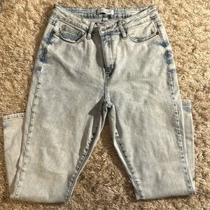 Judy blue acid wash slim fit size 11/30